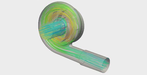 compressor fan cfd simulation simscale 
