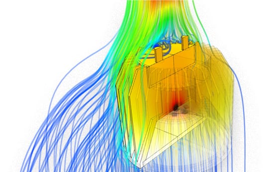 simscale cloud solution enterprise page led natural convection cooling