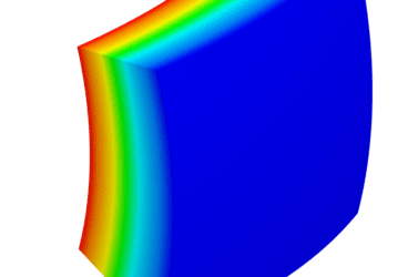 hollow sphere convection radiation case simscale