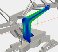 Stress analysis of a reclaimer